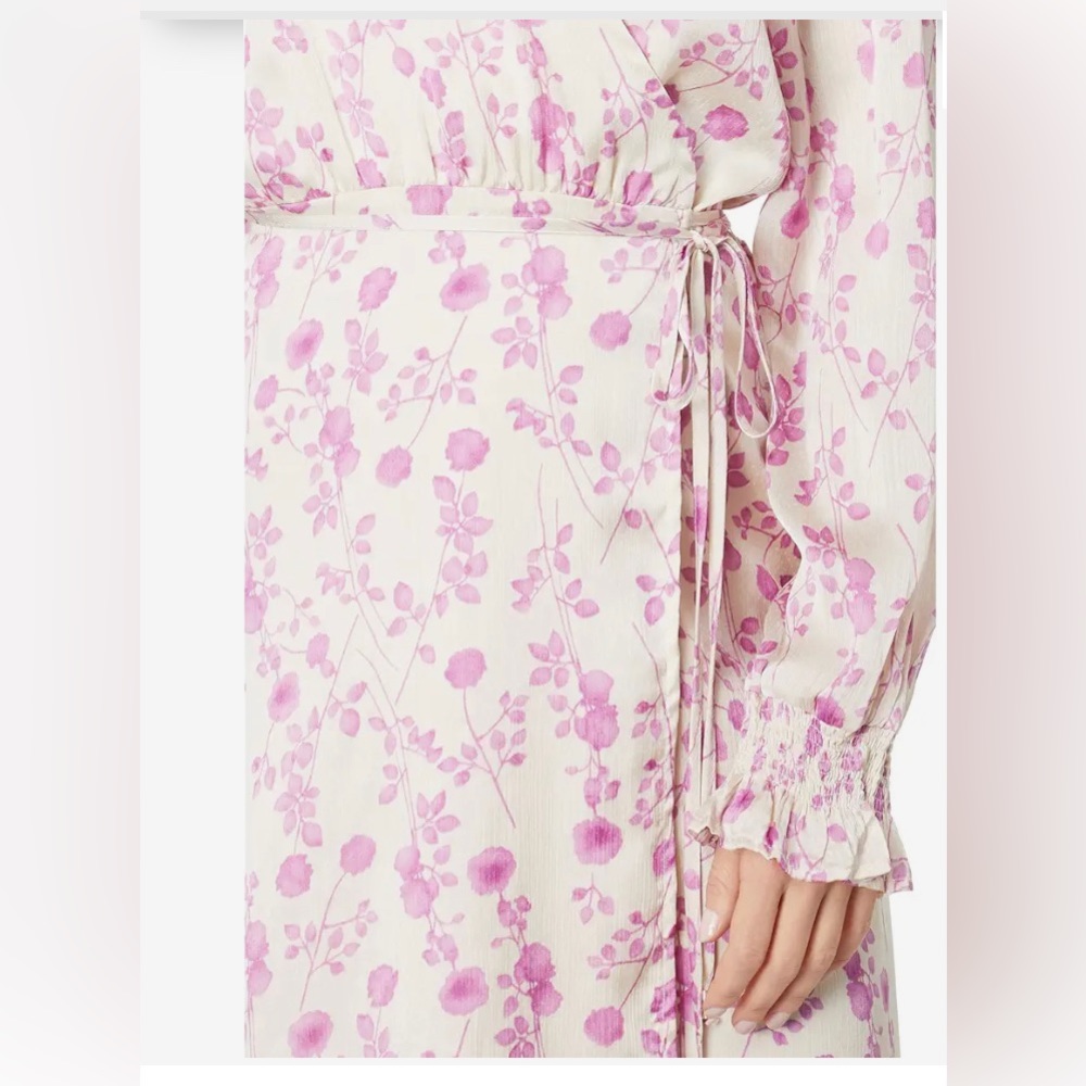 NWT bishop + young Camila wrap dress xs - Picture 6 of 7